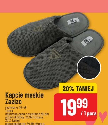 Kapcie męskie promocja w POLOmarket
