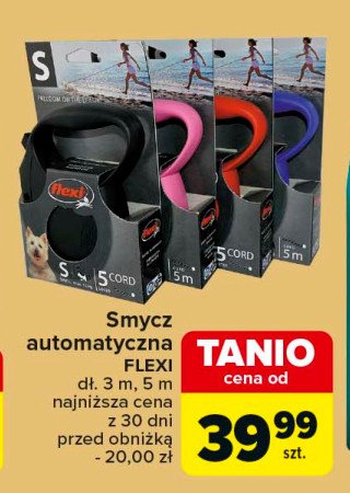 Smycz automatyczna 5 m rozm. m FLEXI promocja