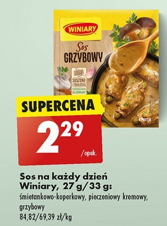 Sos grzybowy Winiary promocja