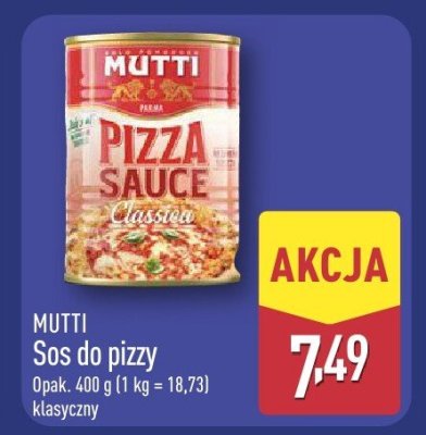 Sos do pizzy klasyczny promocja w Aldi