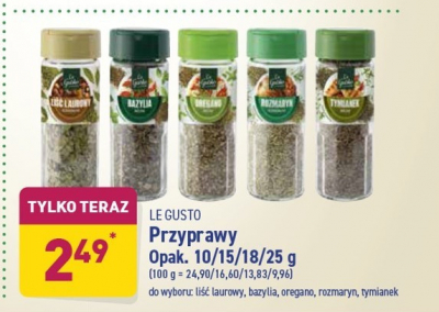 Bazylia Le gusto promocja