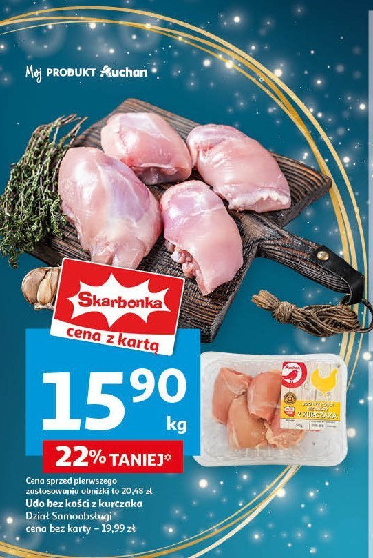 Udo z kurczaka Auchan promocja w Auchan