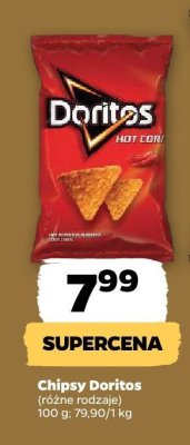 Chipsy Doritos (różne rodzaje) promocja w Netto