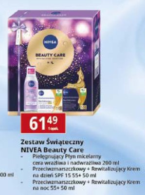 Zestaw Świąteczny NIVEA Beauty Care promocja w Leclerc
