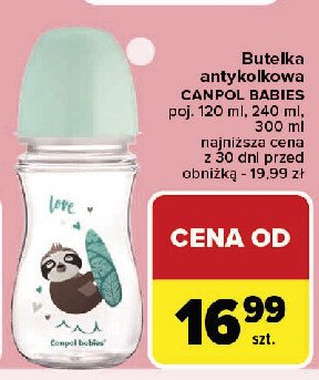 Butelka antykolkowa 300 ml Canpol babies promocja