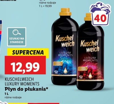 Płyn do płukania passion KUSCHELWEICH LUXURY MOMENTS promocja
