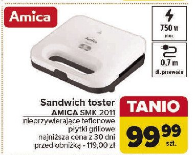 Opiekacz smk 2011 Amica promocja w Carrefour