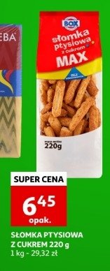 S艂omka ptysiowa z cukrem Box ciastka promocja