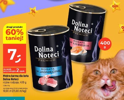 Karma Dolina Noteci mokra dla kota różne rodzaje 400g promocja w Dealz