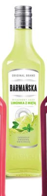 Likier Barmańska limonka z miętą 21% 500 ml promocja w Biedronka
