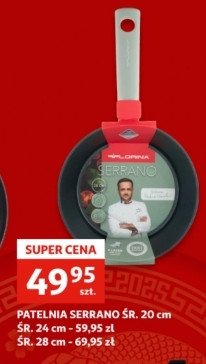 Patelnia serrano 24 cm FLORINA promocja w Carrefour
