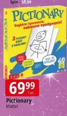 Gra Pictionary promocja w Leclerc