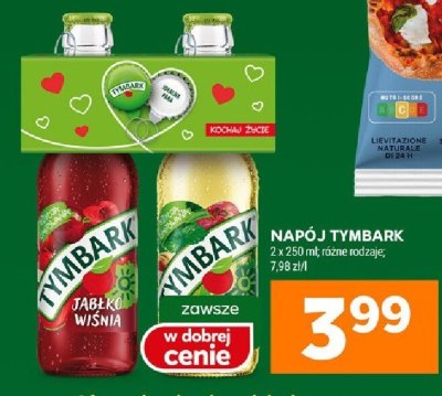 Napój TYMBARK różne rodzaje 2 x 250 ml promocja w Stokrotka