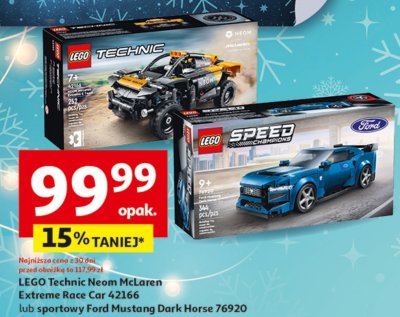 LEGO Technic Neon McLaren Extreme Race Car 42166 promocja w Auchan