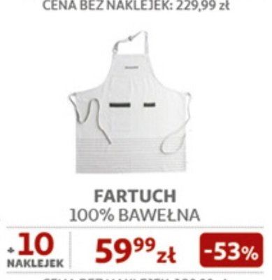 Fartuch KitchenAid 100% bawełna promocja w Auchan