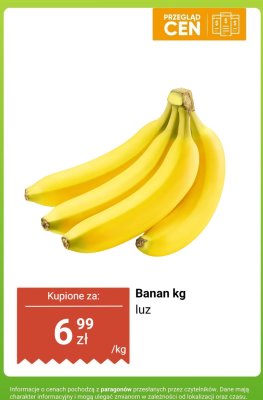 Banan kg luz promocja w Dino