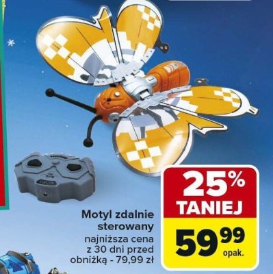 Motyl zdalnie sterowany promocja w Carrefour