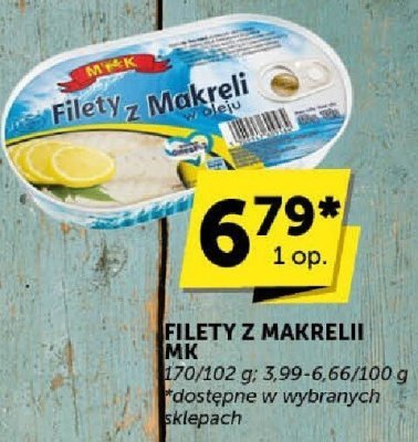 Filety z makreli MK promocja w Groszek