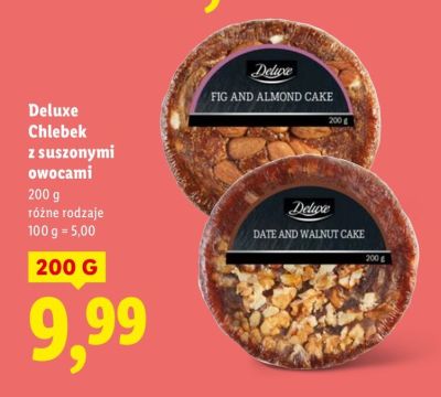 Chlebek z suszonymi owocami różne rodzaje promocja w Lidl