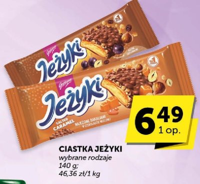 Ciastka Je偶yki wybrane rodzaje promocja w Euro Sklep
