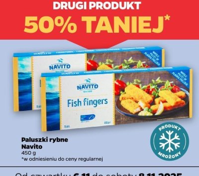 Paluszki rybne DRUGIE -50% promocja w Netto