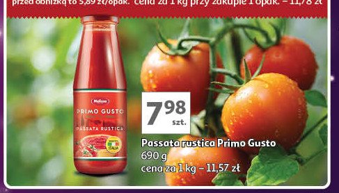 Passata rustica Primo gusto promocja w Auchan