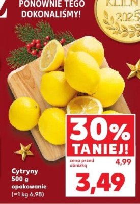 Cytryny 500g promocja w Kaufland