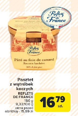 Pasztet z wątróbkami kaczymi Reflets de france promocja