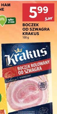 Boczek od szwagra Krakus promocja w Stokrotka