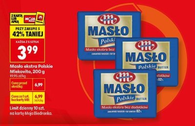 Masło promocja w Biedronka