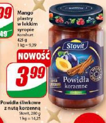 Powid艂a korzenne 艣liwkowe Stovit promocja