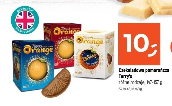 Pomara艅cza czekoladowa deserowa Terry's promocja