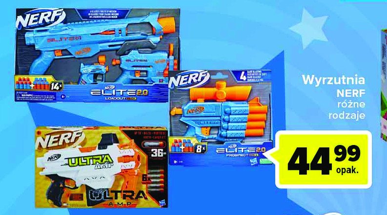 Pistolet elite 2.0 loadout pack Nerf promocja