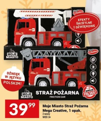 Moje Miasto Straż Pożarna Mega Creative, 1 opak. promocja w Twój Market