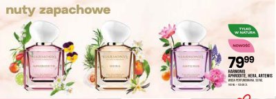 Perfumy Harmoniq Aphrodite, Hera, Artemis promocja w Drogerie Natura