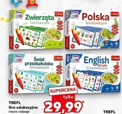 Gra edukacyjna english for you Trefl promocja