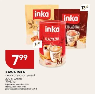 Kawa Inka bio klasyczna promocja w Chata Polska