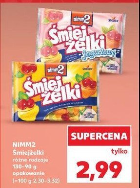 Żelki owocowo-jogurtowe Nimm2 śmiejżelki promocja