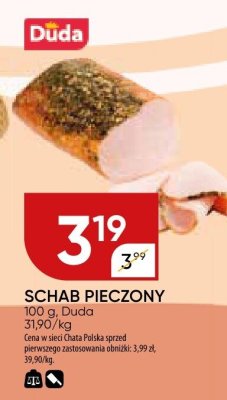 Schab pieczony ze 艣liwk膮 Deluxe promocja w Chata Polska