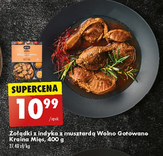呕o艂膮dki z indyka z musztard膮 wolno gotowane Kraina mi臋s promocja