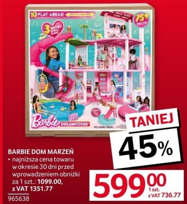 Dom marzeń BARBIE DOM MARZEŃ promocja w Selgros