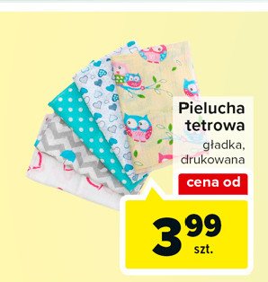 Pielucha tetrowa drukowana promocja