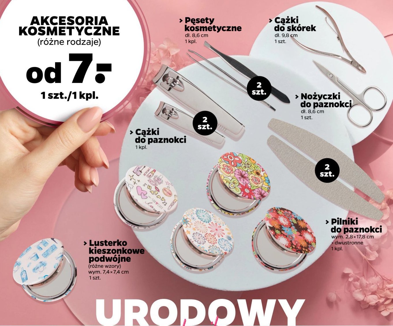 Nożyczki do paznokci nierdzewne promocja w Netto