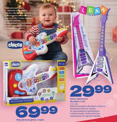 Gitara Moja pierwsza gitara Chicco promocja w Twój Market