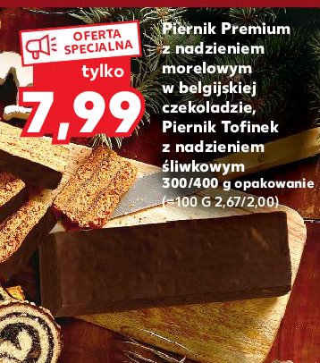 Piernik z nadzieniem morelowym promocja
