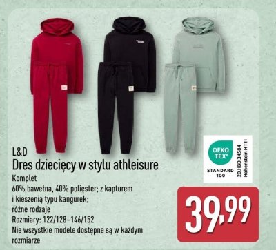 Dres dziecięcy promocja w Aldi