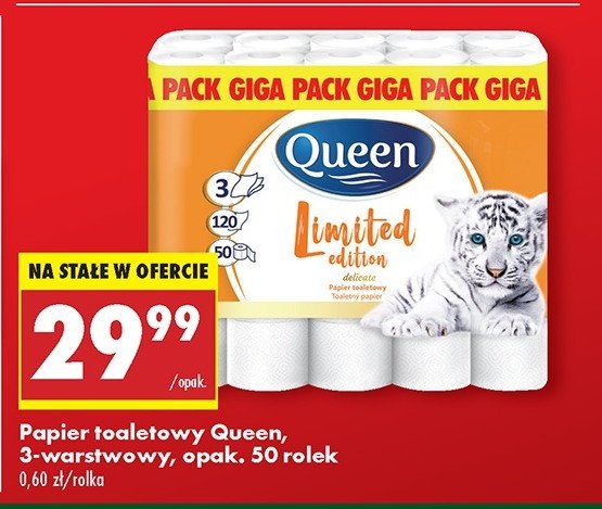 Papiero toaletowy Queen promocja