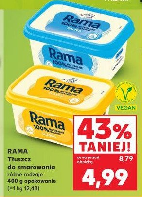 Margaryna Rama salty promocja w Kaufland