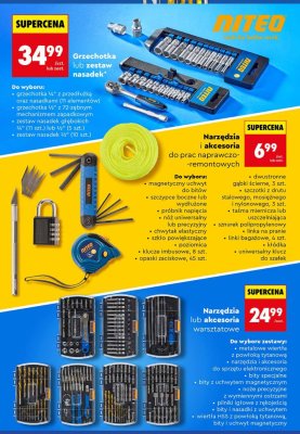 Grzechotka lub zestaw nasadek NITEO promocja w Biedronka
