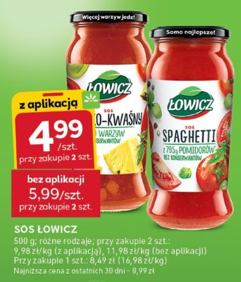 Sos pomidorowy promocja w Stokrotka